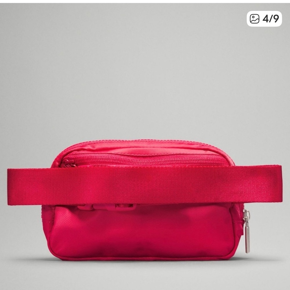 ❤️ Lululemon Cherry Mist Red Everywhere Belt Bag & free tote - Picture 5 of 9